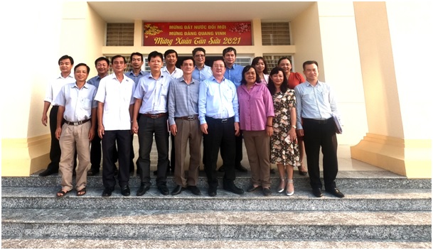 Bộ trưởng Bộ Khoa học và Công nghệ Huỳnh Thành Đạt làm việc với Sở Khoa học và Công nghệ tỉnh An Giang
